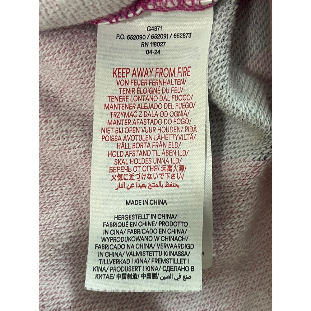 Mini Boden Jersey Dress Girls Size 4-5Y Pink Black Cat Print long sleeve - Picture 3 of 9